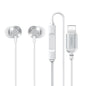 Remax RM-512i 8 Pin Interface Wired Call Music Earphone, Support Wired Control, Cable Length: 1.2m