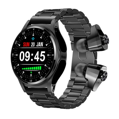 GT69 1.3 inch IPS Touch Screen IP67 Waterproof Bluetooth Earphone Smart Watch, Support Sleep Monitoring / Heart Rate Monitoring / Bluetooth Call