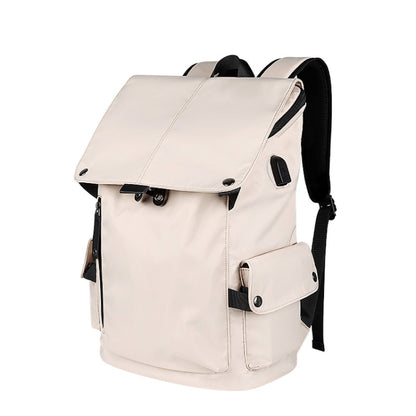SJ02 13-15.6 inch Universal Large-capacity Laptop Backpack with USB Charging Port