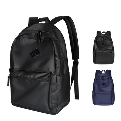 SJ03 13-15.6 inch Universal Large-capacity Laptop Backpack with USB Charging Port & Headphone Port