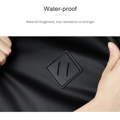 SJ03 13-15.6 inch Universal Large-capacity Laptop Backpack with USB Charging Port & Headphone Port