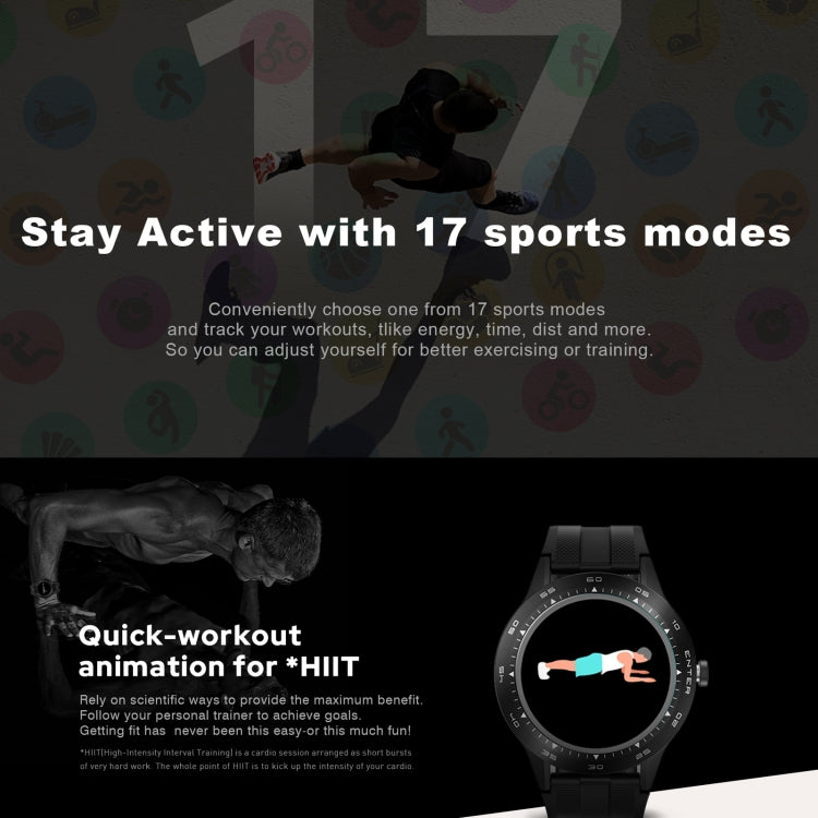 CR211 1.3 inch TFT Color Screen 5ATM Waterproof Smart Watch, Support Sleep Monitoring / Heart Rate Monitoring / Blood Oxygen Monitoring / Incoming Call & Information Reminder