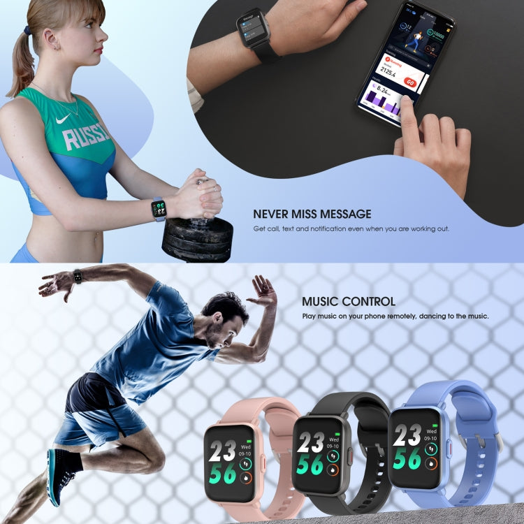 CS201C 1.3 inch IPS Color Screen 5ATM Waterproof Sport Smart Watch, Support Sleep Monitoring / Heart Rate Monitoring / Sport Mode / Call Reminder