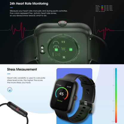 CS253 1.57 inch TFT Touch Screen 5ATM Waterproof Smart Watch, Support Sleep Monitoring / Heart Rate Monitoring / Sport Mode / Incoming Call & Information Reminder