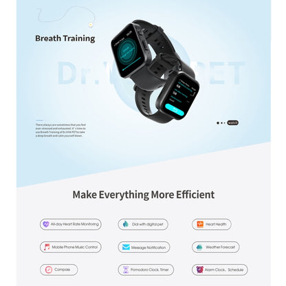 CS254 1.57 inch TFT Touch Screen 3ATM Waterproof Smart Watch, Support Sleep Monitoring / Heart Rate Monitoring / Bluetooth Voice Call / Bluetooth Music Playback