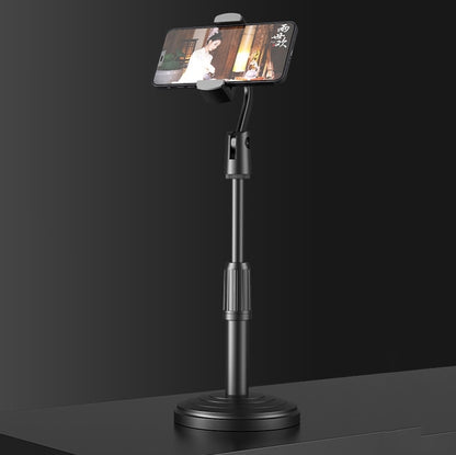 Desktop Stand Mobile Phone Tablet Live Broadcast Stand Telescopic Disc Stand, 1 PC