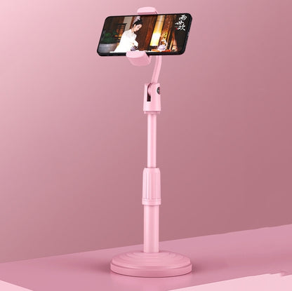 Desktop Stand Mobile Phone Tablet Live Broadcast Stand Telescopic Disc Stand, 1 PC