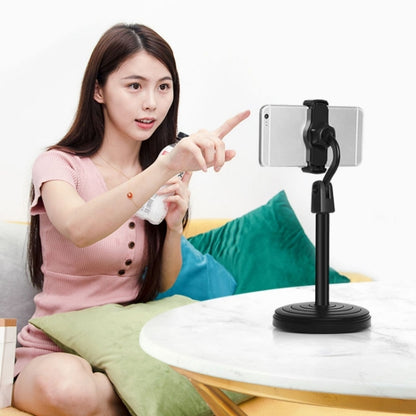 Desktop Stand Mobile Phone Tablet Live Broadcast Stand Telescopic Disc Stand, 1 PC