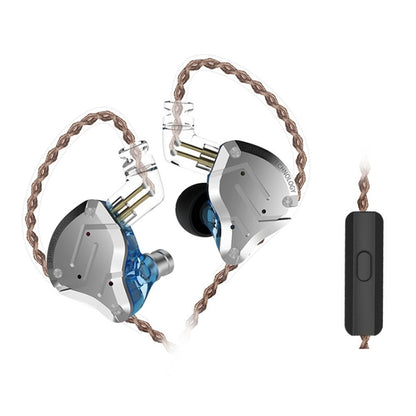 KZ ZS10 Pro 10-unit Ring Iron Gaming In-ear Wired Earphone,, ZS10 Pro Mic Version(Black), ZS10 Pro Standard Version(Diamond Blue), ZS10 Pro Mic Version(Blue), ZS10 Pro Mic Version(Streamer Blue), ZS10 Pro Mic Version(Glare Gold)