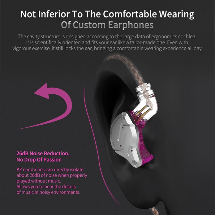 KZ ZS10 Pro 10-unit Ring Iron Gaming In-ear Wired Earphone,, ZS10 Pro Mic Version(Black), ZS10 Pro Standard Version(Diamond Blue), ZS10 Pro Mic Version(Blue), ZS10 Pro Mic Version(Streamer Blue), ZS10 Pro Mic Version(Glare Gold)