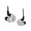 KZ ZSR 6-unit Ring Iron In-ear Wired Earphone,, ZSR Standard Version(White), ZSR Standard Version(Black), ZSR Standard Version(Red), Standard Version(Green), ZSR Mic Version(White), ZSR Mic Version(Black), ZSR Mic Version(Red), ZSR Mic Version(Green)