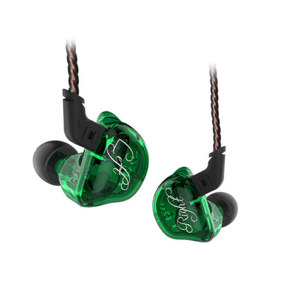 KZ ZSR 6-unit Ring Iron In-ear Wired Earphone,, ZSR Standard Version(White), ZSR Standard Version(Black), ZSR Standard Version(Red), Standard Version(Green), ZSR Mic Version(White), ZSR Mic Version(Black), ZSR Mic Version(Red), ZSR Mic Version(Green)