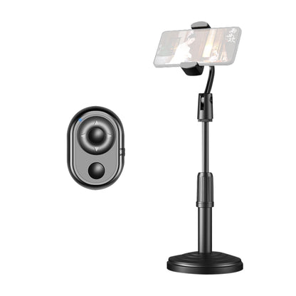 Desktop Stand Mobile Phone Tablet Live Broadcast Stand Telescopic Disc Stand, Holder + Fill Light, Holder + Remote Control