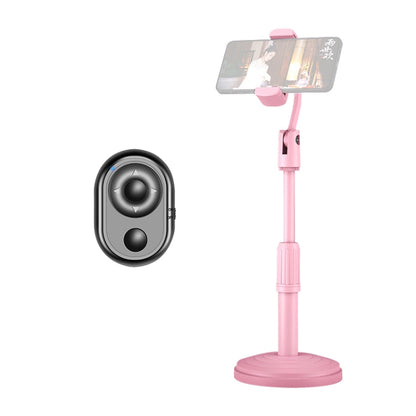 Desktop Stand Mobile Phone Tablet Live Broadcast Stand Telescopic Disc Stand, Holder + Fill Light, Holder + Remote Control