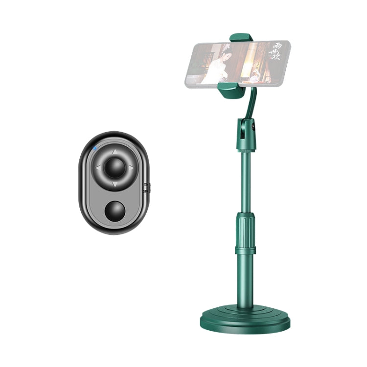 Desktop Stand Mobile Phone Tablet Live Broadcast Stand Telescopic Disc Stand, Holder + Fill Light, Holder + Remote Control