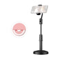 Desktop Stand Mobile Phone Tablet Live Broadcast Stand Telescopic Disc Stand, Holder + Fill Light, Holder + Remote Control