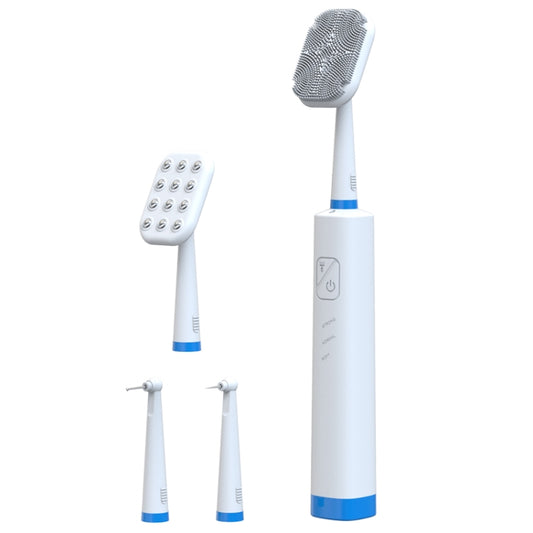 LSHOW YJK108 Multi-function Facial Cleansingand Teeth Ceaning Instrument with LED Auxiliary Light