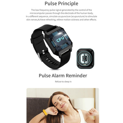 F8 0.96 inch TFT Screen Life Waterproof Smart Watch, Support Sleep Monitoring / Heart Rate Monitoring / Blood Pressure Monitoring / Pulse Reminder