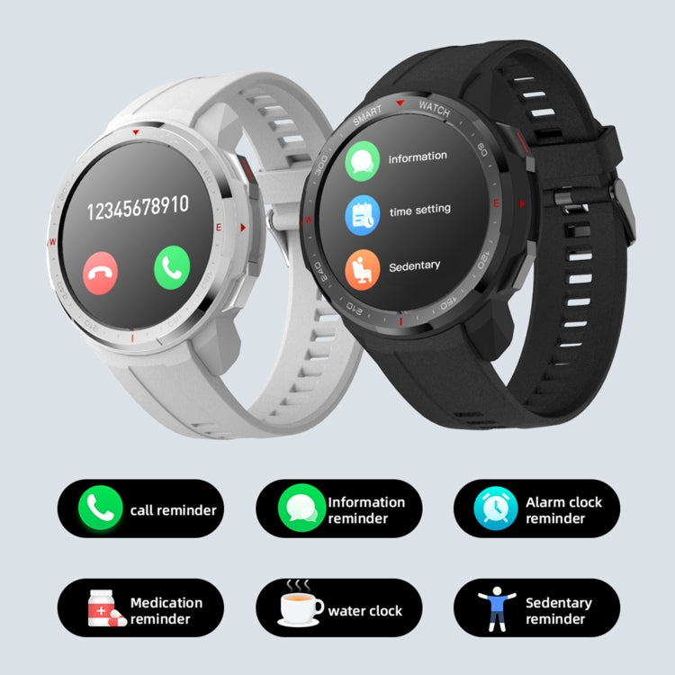 MT12 1.28 inch TFT Screen Smart Watch, Support Bluetooth Call & 8G Memory
