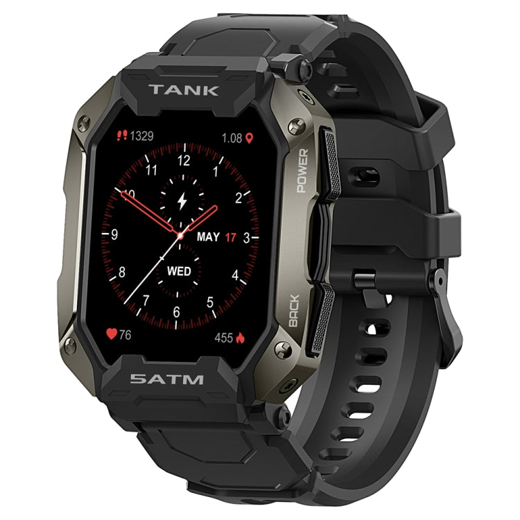 TANK M1 1.72 TFT Screen Smart Watch, Support Sleep Monitoring / Heart Rate Monitoring