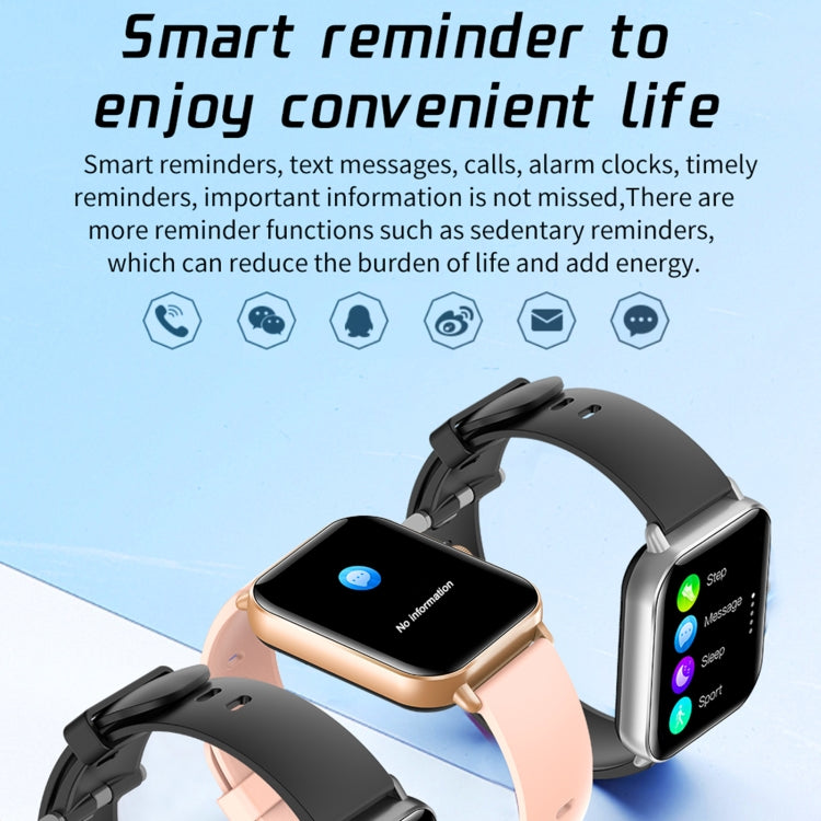 L21 1.69 inch TFT Screen Smart Watch,Support Blood Pressure Monitoring / Sleep Monitoring