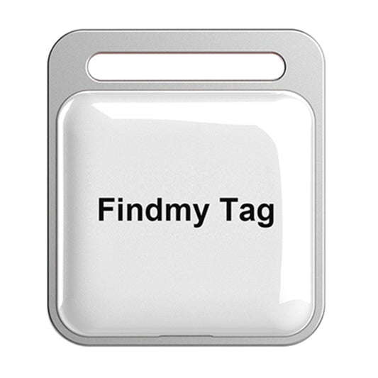 Findmy Tag Square Smart Bluetooth Anti- lost Alarm Locator Tracker, Square (White), Square (Black)