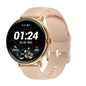 Q71 Pro 1.28 inch TFT Screen Silicone Strap Smart Watch, Support Bluetooth Call / Menstrual Cycle Reminder, Silicone Strap(Rose Gold), Silicone Strap(Black Gold), Silicone Strap(Black)