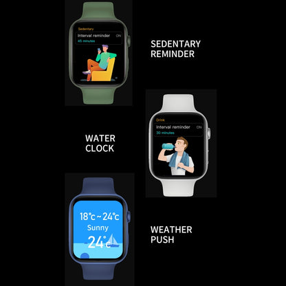 i7 pro+ 1.75 inch TFT Screen Smart Watch, Support Blood Pressure Monitoring/Sleep Monitoring