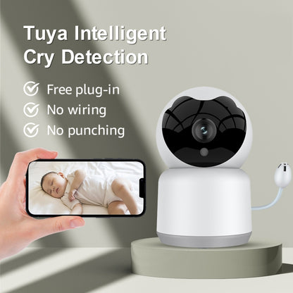 YT51 1920x1080 Home Baby Wireless Camera, Support Infrared Night Vision / Baby Crying Detection,, AU Plug, with Temperature, UK Plug, with Temperature