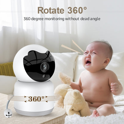 YT51 1920x1080 Home Baby Wireless Camera, Support Infrared Night Vision / Baby Crying Detection,, AU Plug, with Temperature, UK Plug, with Temperature