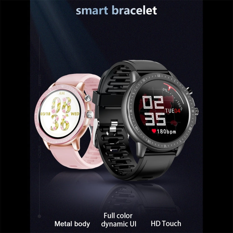 S02 1.3 inch IPS Color Full-screen Touch Smart Watch, Support Weather Forecast / Heart Rate Monitor / Sleep Monitor / Blood Pressure Monitoring