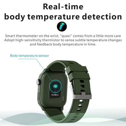 Q25 1.7 inch TFT HD Screen Smart Watch, Support Bluetooth Calling/Blood Pressure Monitoring