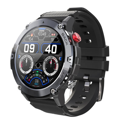 C21 1.32 inch HD Screen Smart Watch, Support Heart Rate Monitoring/Blood Oxygen Monitoring