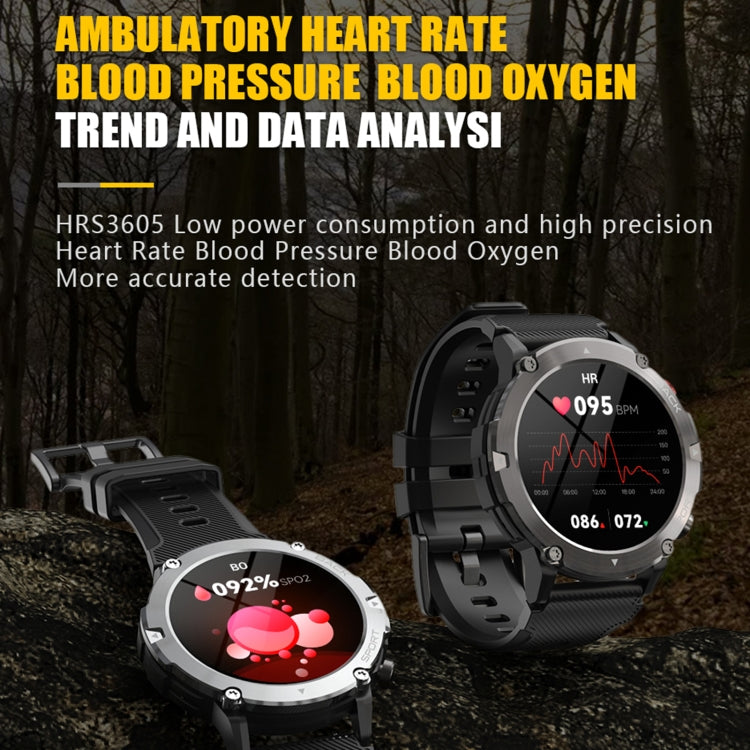 C21 1.32 inch HD Screen Smart Watch, Support Heart Rate Monitoring/Blood Oxygen Monitoring