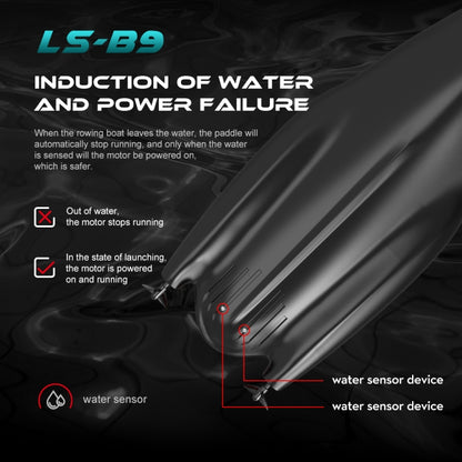 LSRC B9 2.4G Double Propeller Remote Control Boat Water Toy Racing Rowing