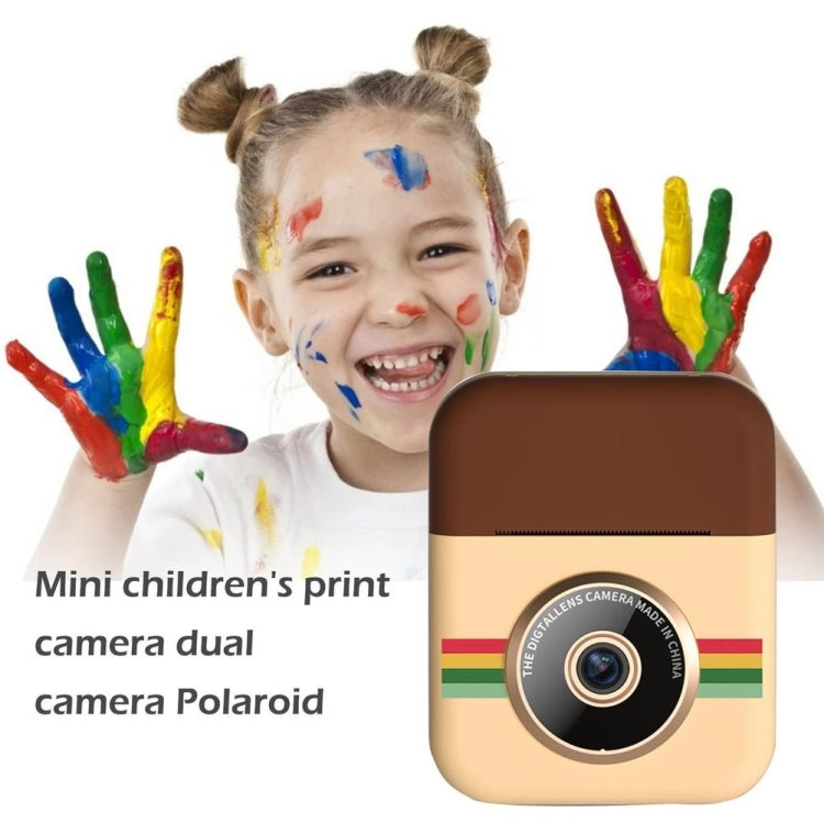 No Memory Card CP08 2.4 inch IPS HD Screen Children Instant Camera, No Memory Card, 16G, 32G