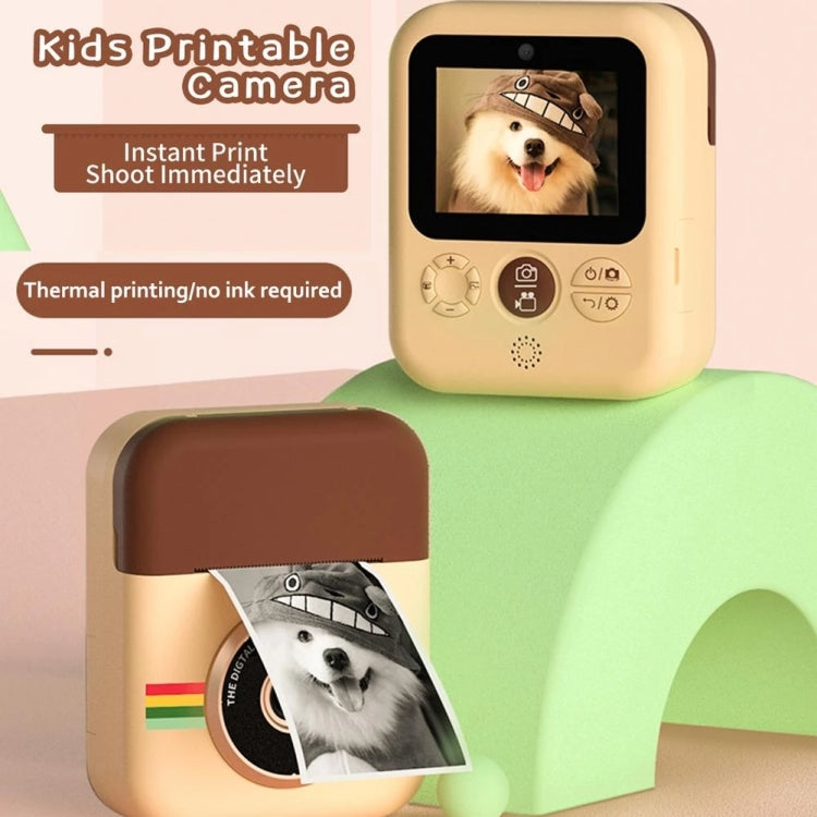 No Memory Card CP08 2.4 inch IPS HD Screen Children Instant Camera, No Memory Card, 16G, 32G