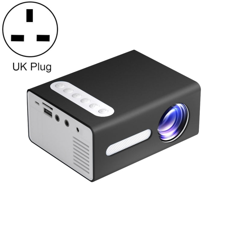 T300 25ANSI LED Portable Home Multimedia Game Projector, EU Plug, UK Plug, AU Plug