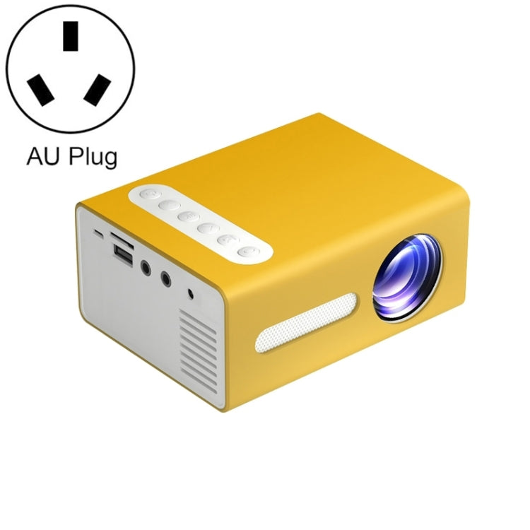 T300 25ANSI LED Portable Home Multimedia Game Projector, EU Plug, UK Plug, AU Plug