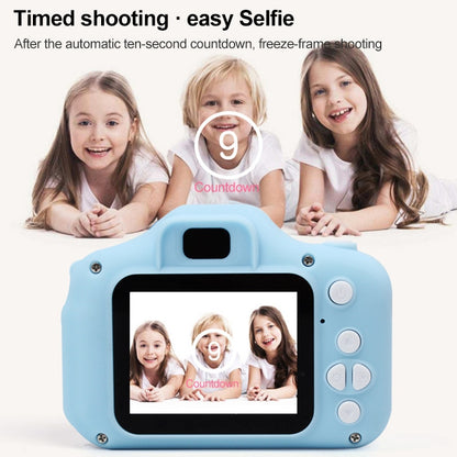 X2S 2.0 Inch LCD Screen Mini Children Camera Digital Camera, HD Dual camera