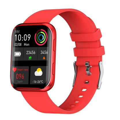 GX08 1.69 Inch Square Screen Smart Watch Supports Heart Rate Detection, Blood Pressure Detection, Blood Oxygen Detection