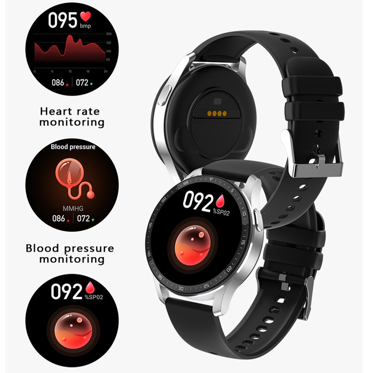 X7 1.32 Inch IPS Touch Screen 2 in 1 Bluetooth Earphone Smart Watch, Supports Heart Rate Monitoring/Blood Oxygen Detection/Bluetooth Music