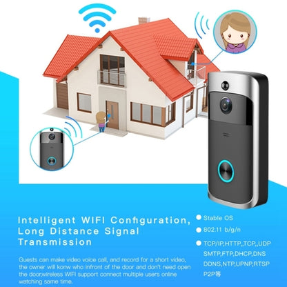 M3 720P Smart WIFI Ultra Low Power Video Visual Doorbell With Ding Dong Version, EU Plug, UK Plug, AU Plug