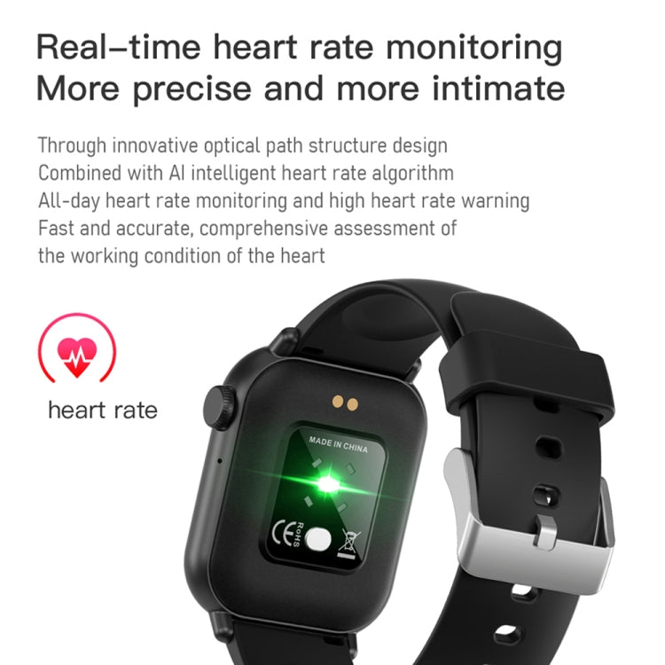 ZW27 1.81 inch TFT Screen Smart Watch Support Body Temperature / Heart Rate Monitoring