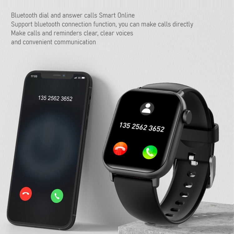 ZW27 1.81 inch TFT Screen Smart Watch Support Body Temperature / Heart Rate Monitoring