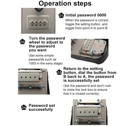 G11 Punch-free Double Key Storage Box