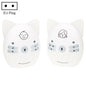 Wireless Audio Baby Monitor Support Voice Monitoring + Intercom + Night Light without Battery, US Plug, UK Plug, EU Plug, AU Plug