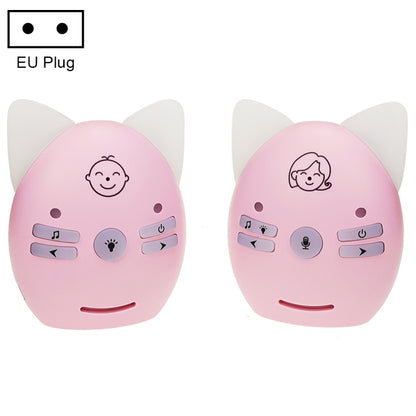 Wireless Audio Baby Monitor Support Voice Monitoring + Intercom + Night Light without Battery, US Plug, UK Plug, EU Plug, AU Plug