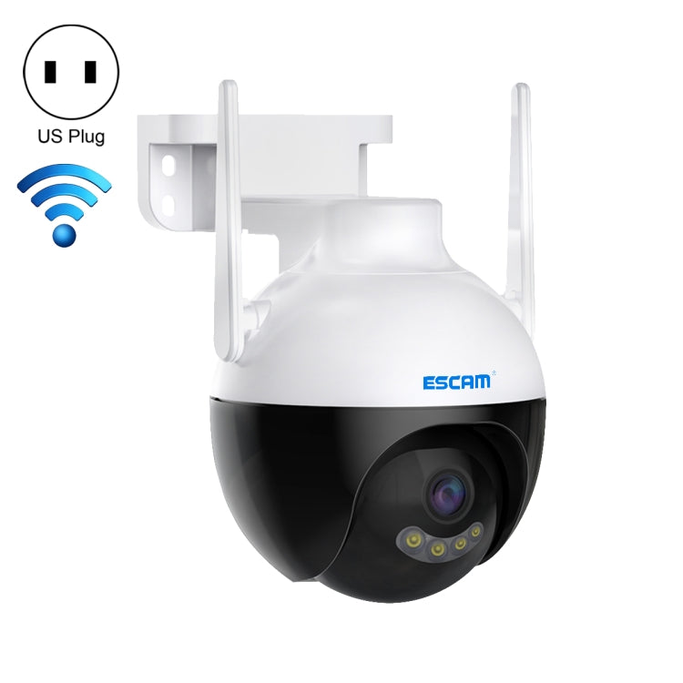 ESCAM QF300 3MP Smart WiFi IP Camera Support AI Humanoid Detection/Auto Tracking/Cloud Storage/Two-way Voice Night Vision, US Plug, UK Plug, AU Plug, EU Plug