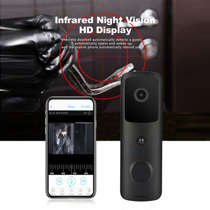 V30S Tuya Smart WIFI Video Doorbell Support Wired POE & Two-way Intercom & Night Vision, T30